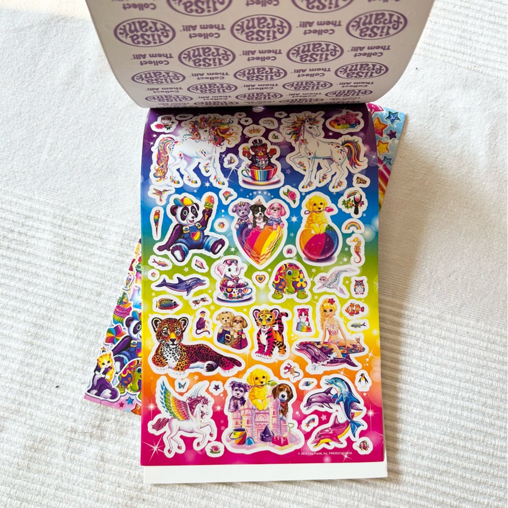 Lisa Frank Sticker Books - Picture 3 of 9